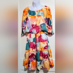🛍️ BUNDLE ONLY🛍️LOFT Multicolor Floral Dress